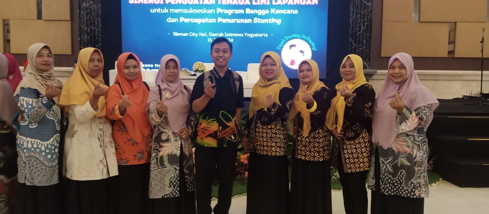 Tiga Kader Hargorejo Wakili Bimtek Percepatan Penurunan Stunting DIY